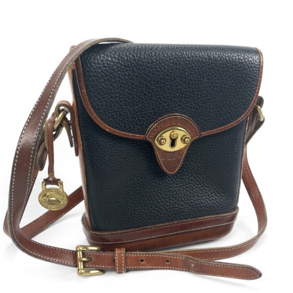 Vintage Dooney & Bourke USA Crossbody Saddle Bag